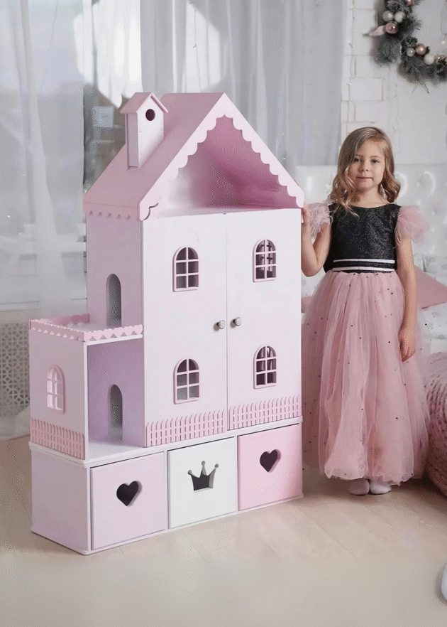 Casita de Muñecas Modelo Princesa