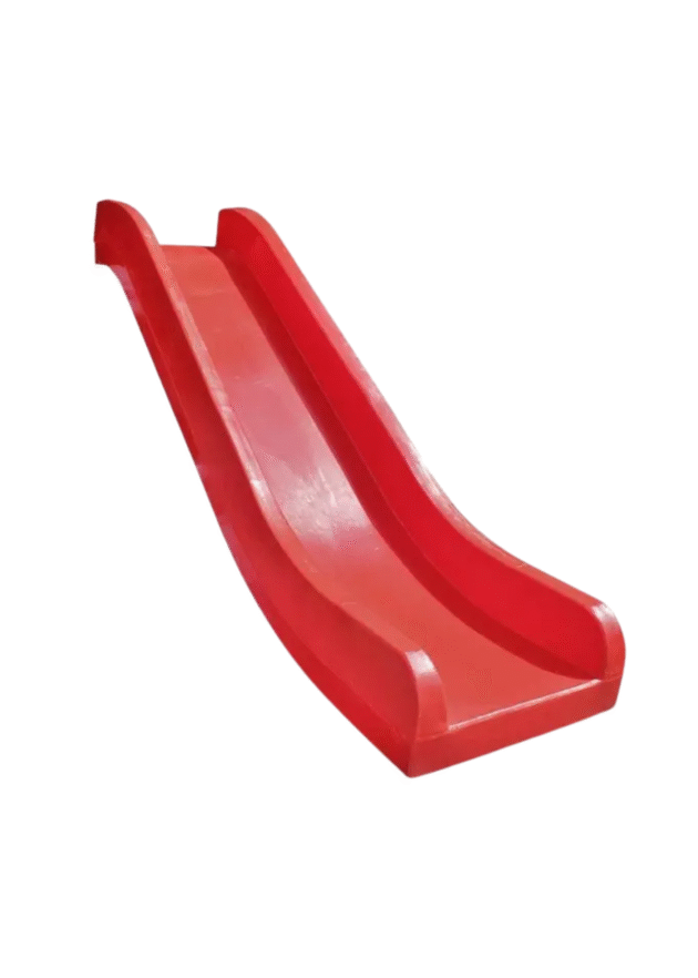 Tobogán simple 120 cm alto Rojo